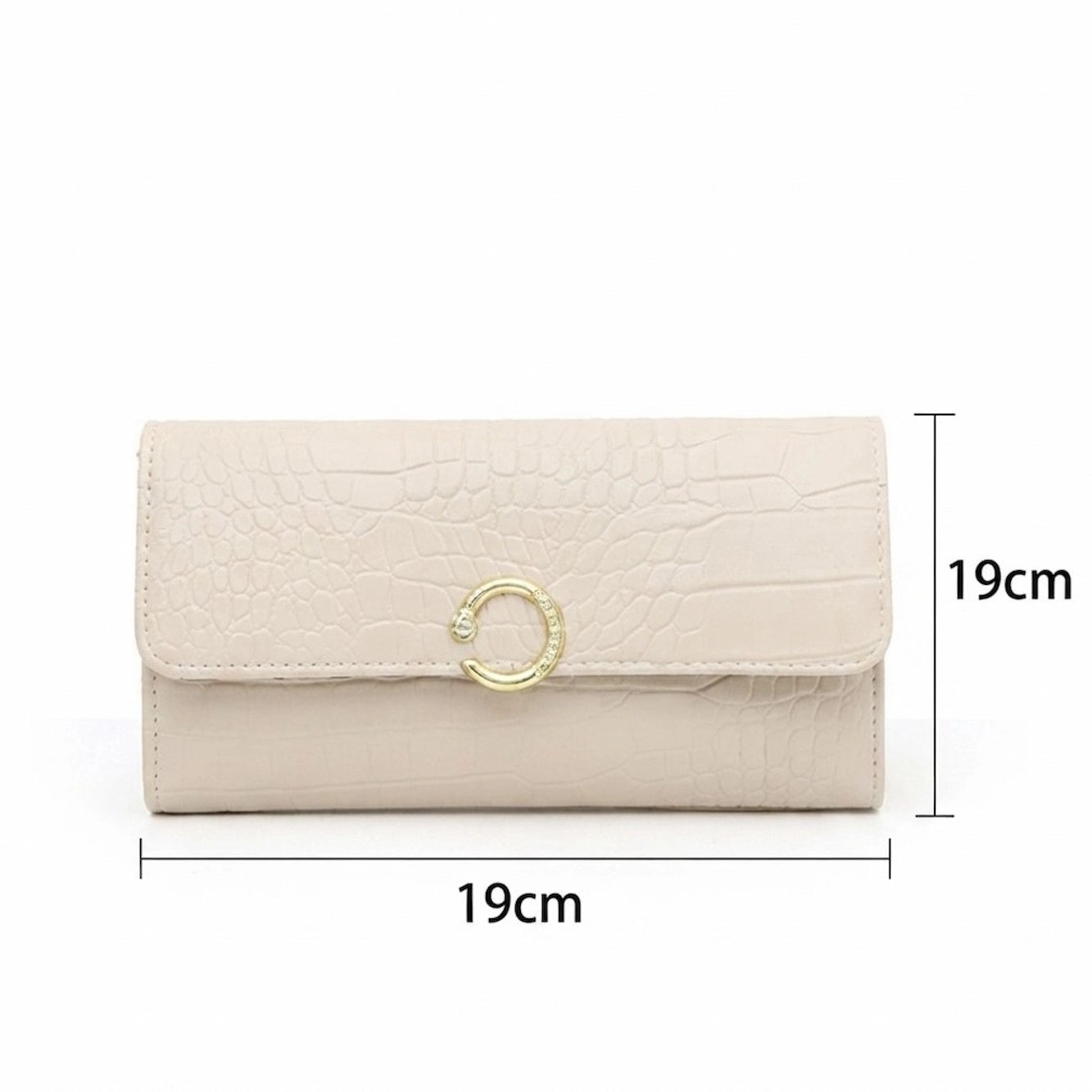 طقم حقائب نسائية أنيقة بتصميم جلد التمساح - 3*1 قطعة product image (7)