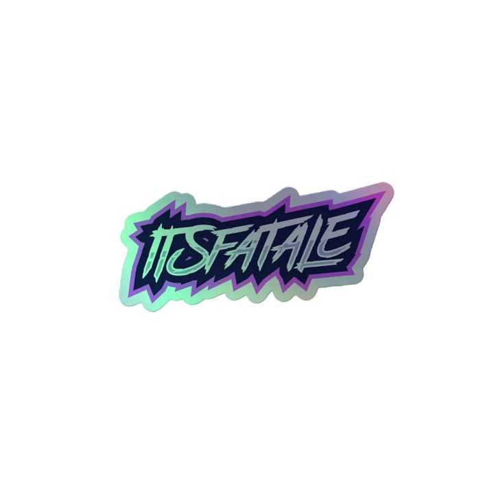 Holographic Fatale decal product image (2)