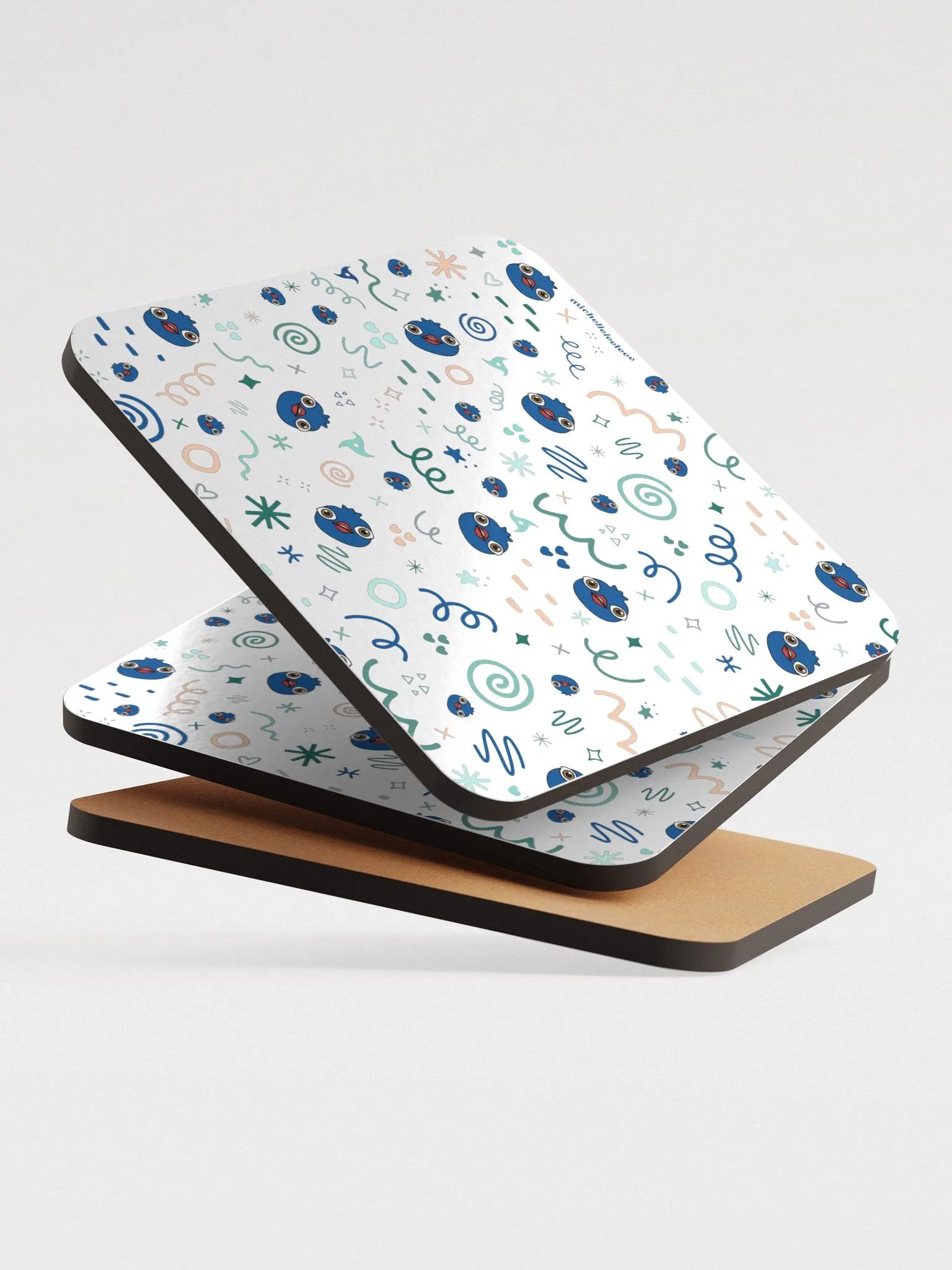 BluebEyes Doodle Coaster product image (4)