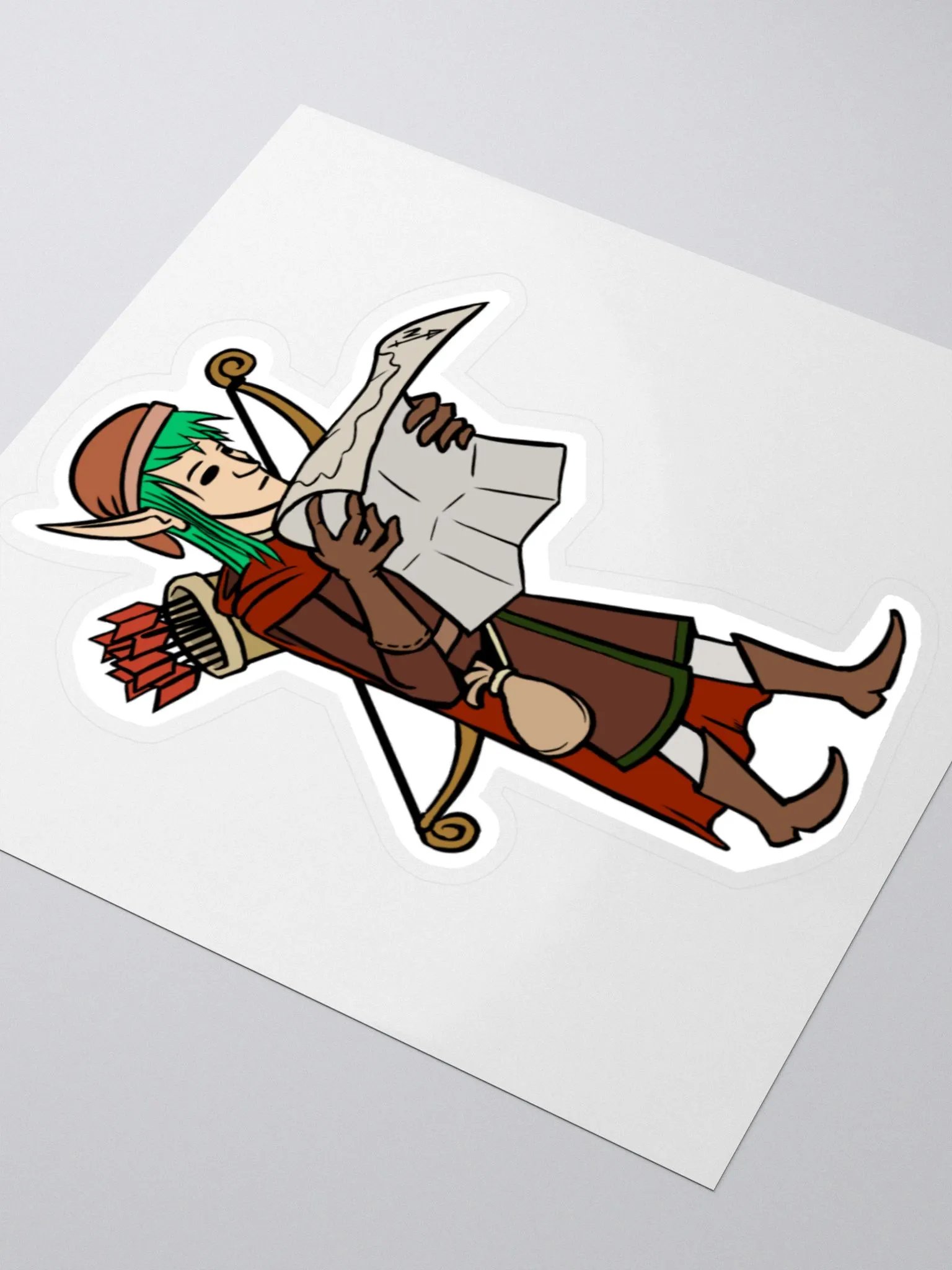 ELF ADVENTURER! (STICKER) product image (3)