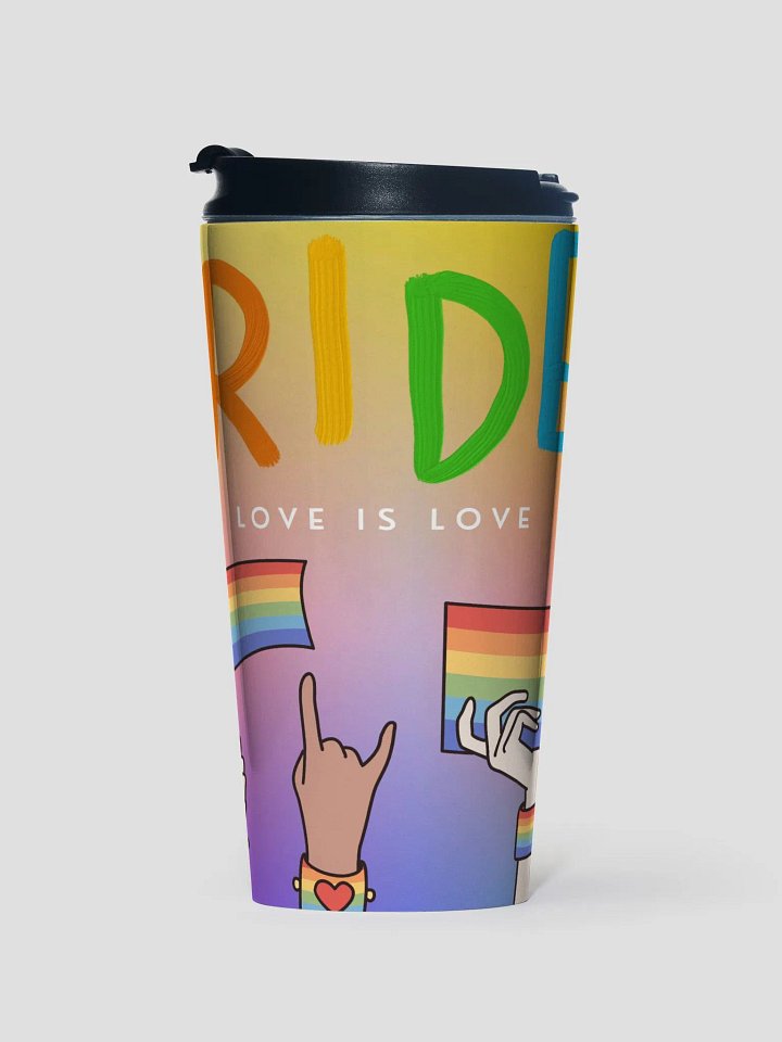 Love Is Love Coffee Sipper product image (1)