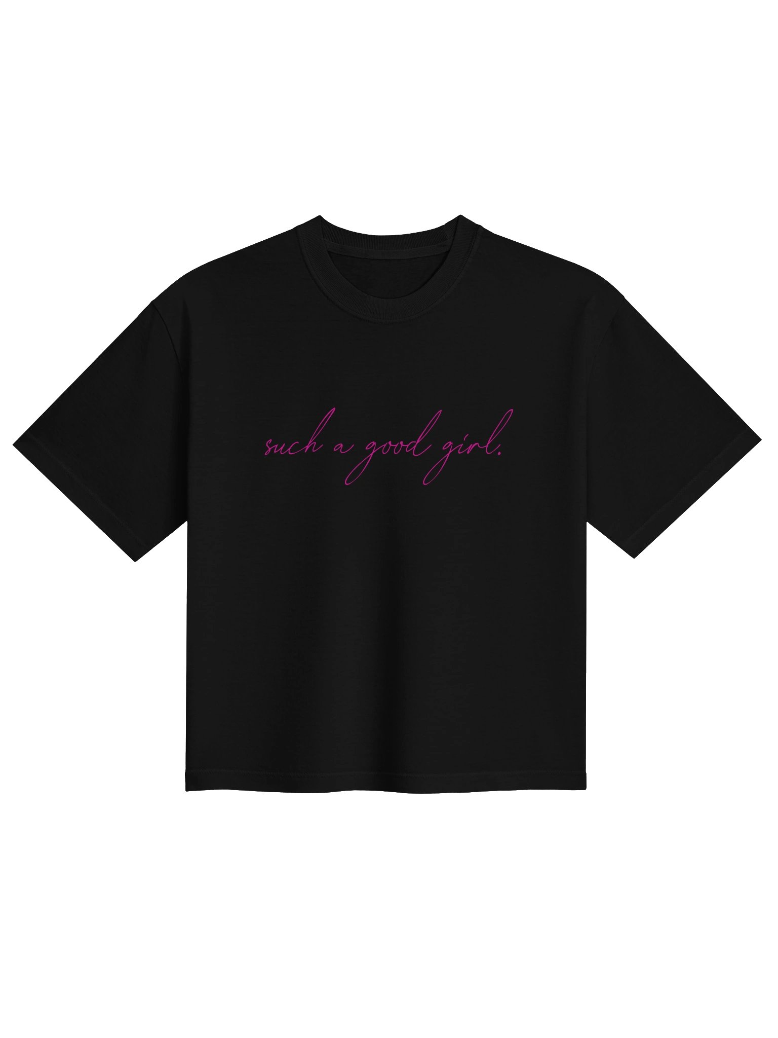 Such A Good Girl Boxy Cropped T-Shirt product image (2)