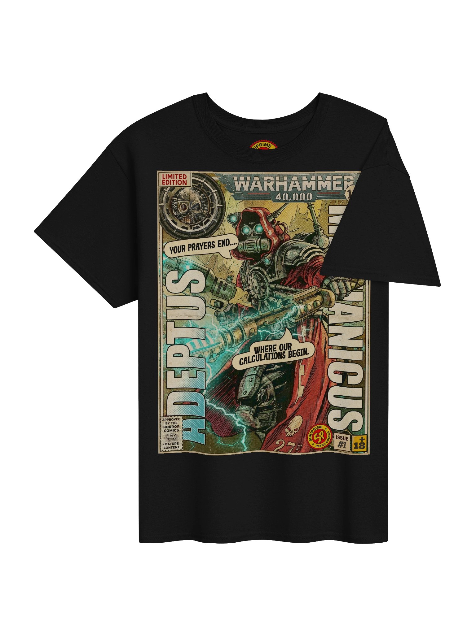 Adeptus Mechanicus Comic Art T-Shirt product image (4)