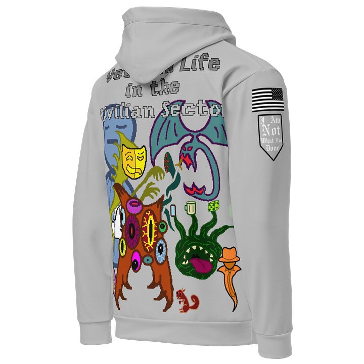 Stick Vet's Demons Hoodie Grey product image (2)