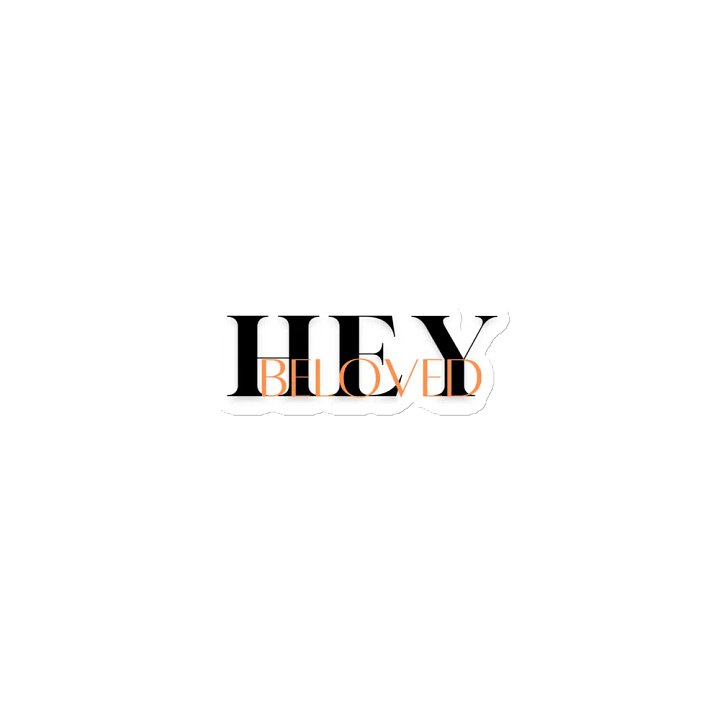 Hey beloved magnet product image (2)