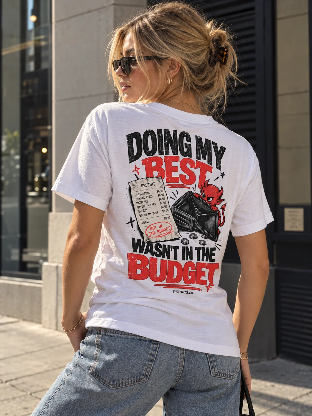 Doing My Best Wasn’t in the Budget T-Shirt product image (2)