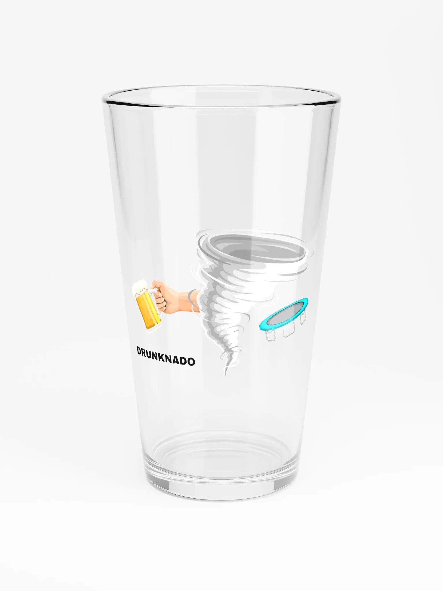 Drunk Tornado Pint Glass (16oz) product image (3)