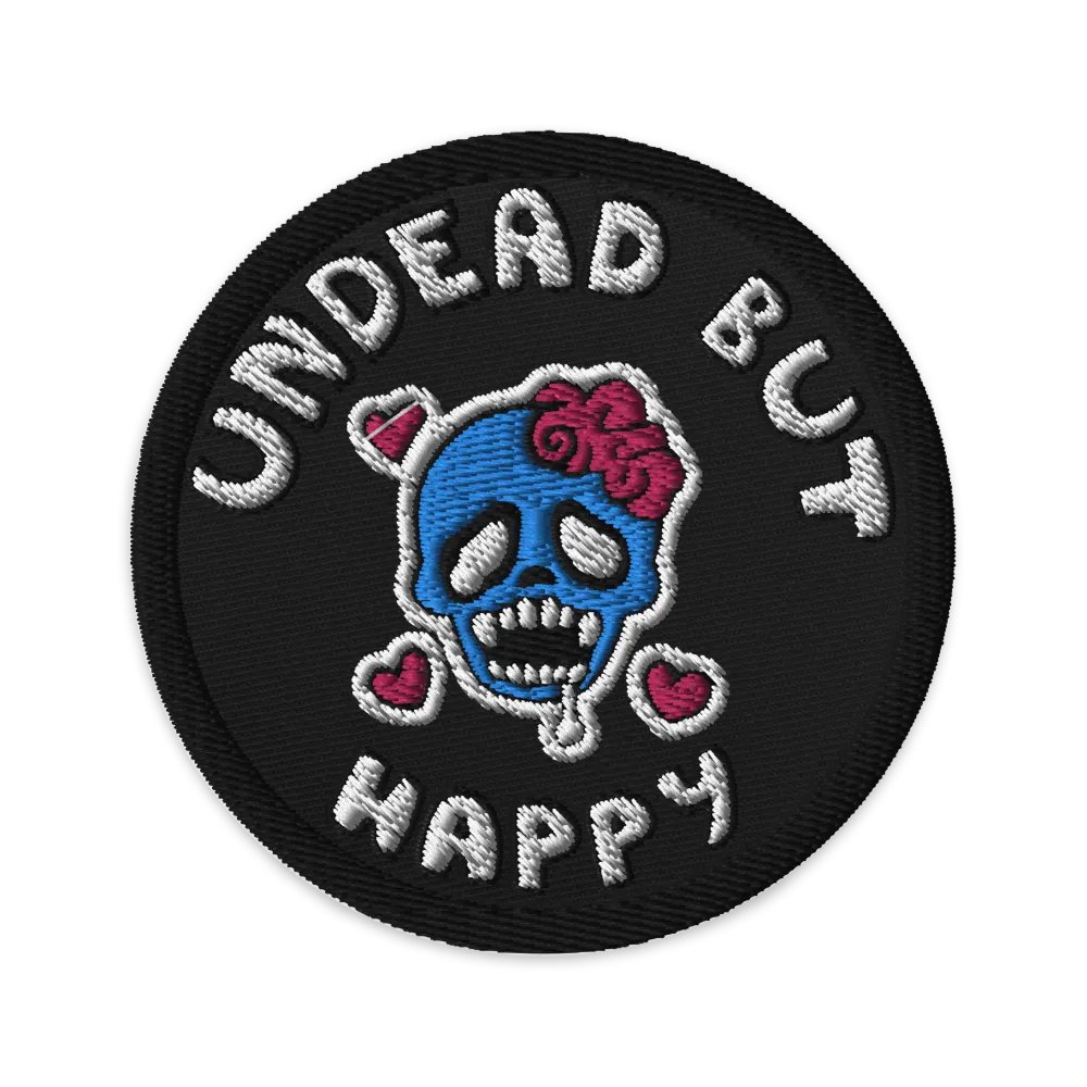 Undead But Happy (patch) product image (1)