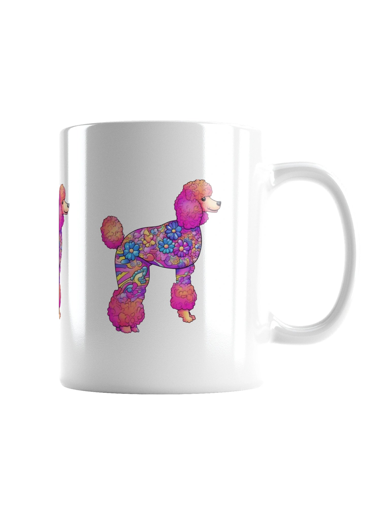 Flower Power Poodle #1 - Mug product image (3)