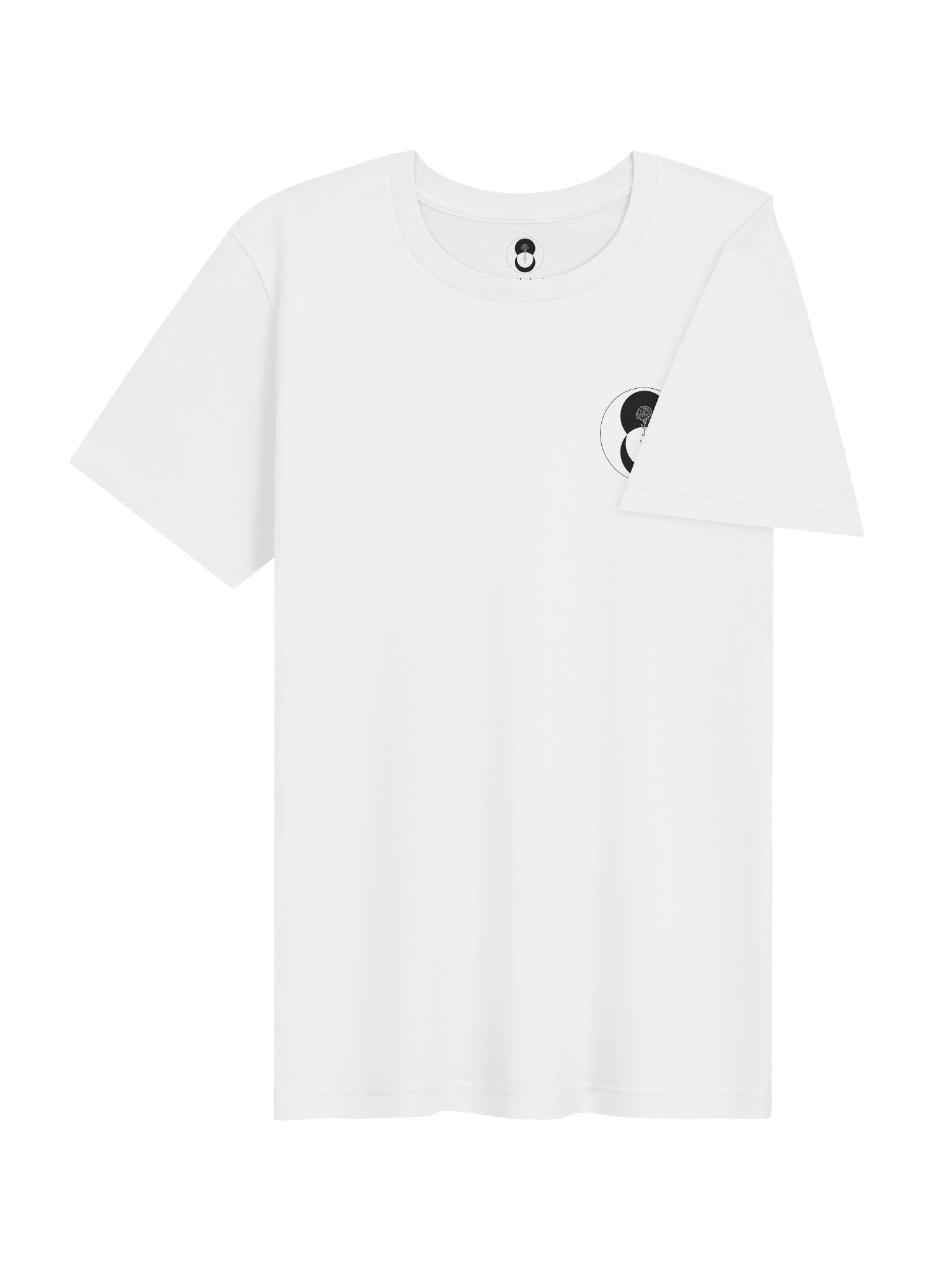 T-shirt graphique – Logo officiel Au seuil de la vie (noir, petit) product image (4)