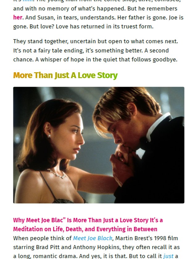 Meet Joe Black Archives | The Whispers of Lightning product image (3)