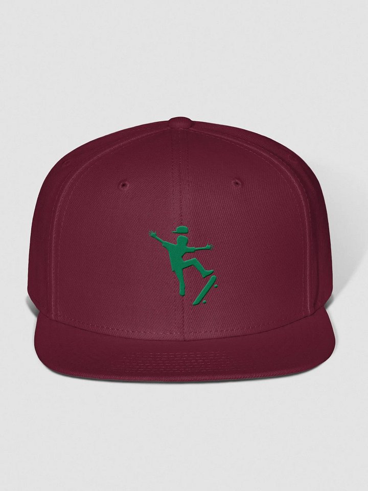 Dazzle Deck Burgundy Maroon Baseball Cap product image (1)