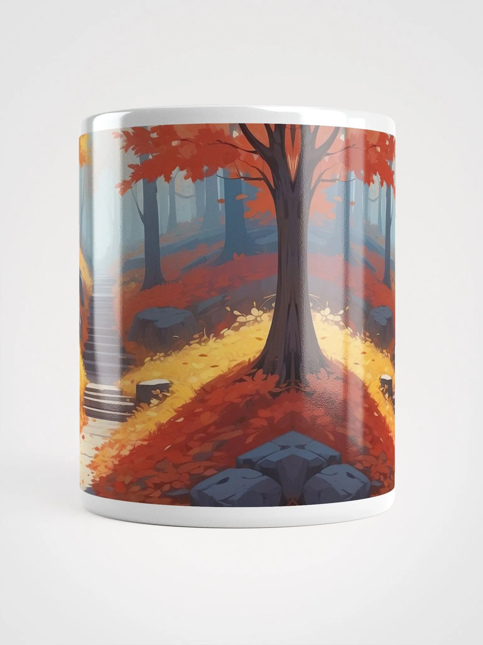 Rustling Leaves Ceramic Mug product image (5)