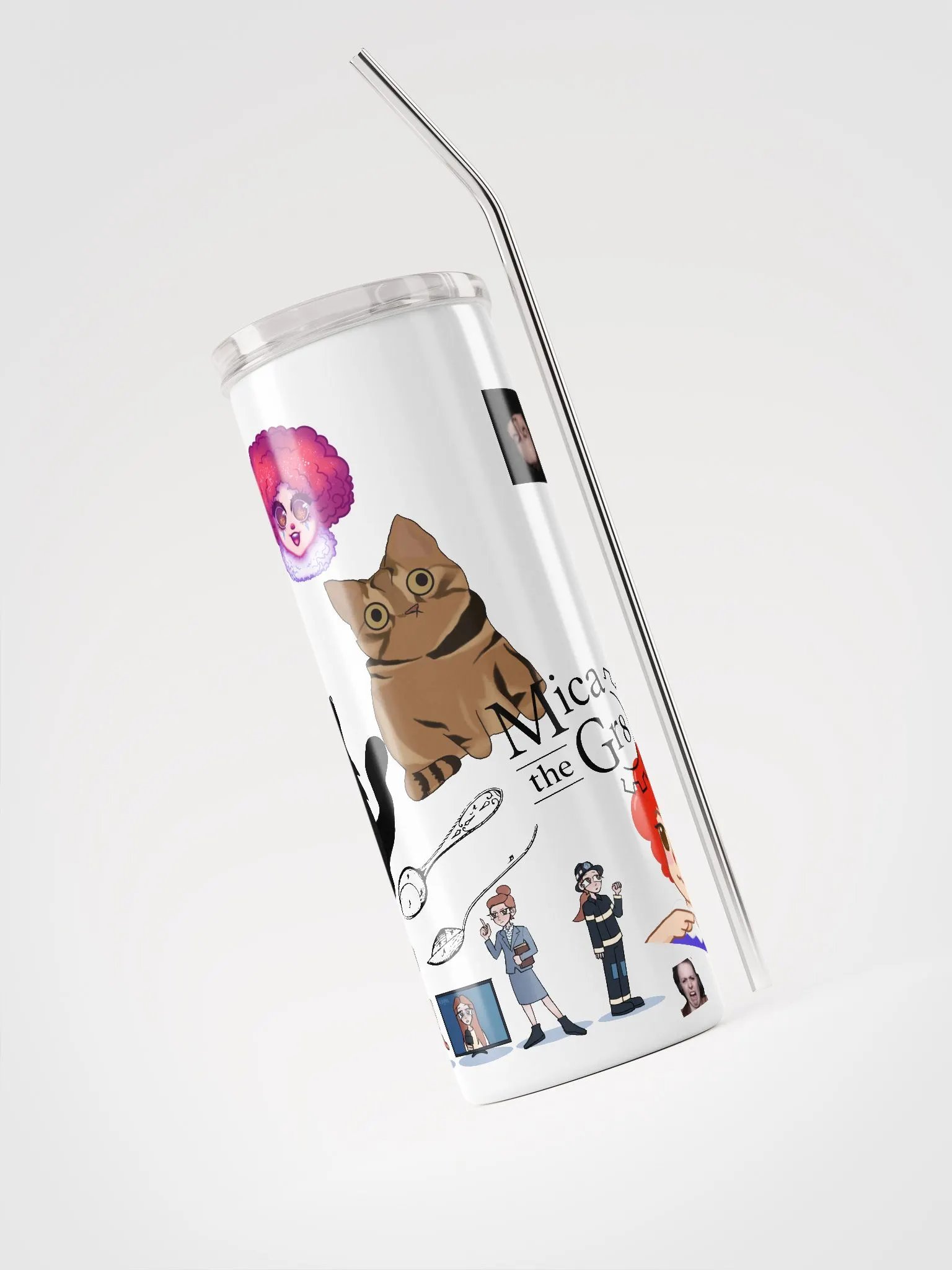 da stickered tumbler product image (4)