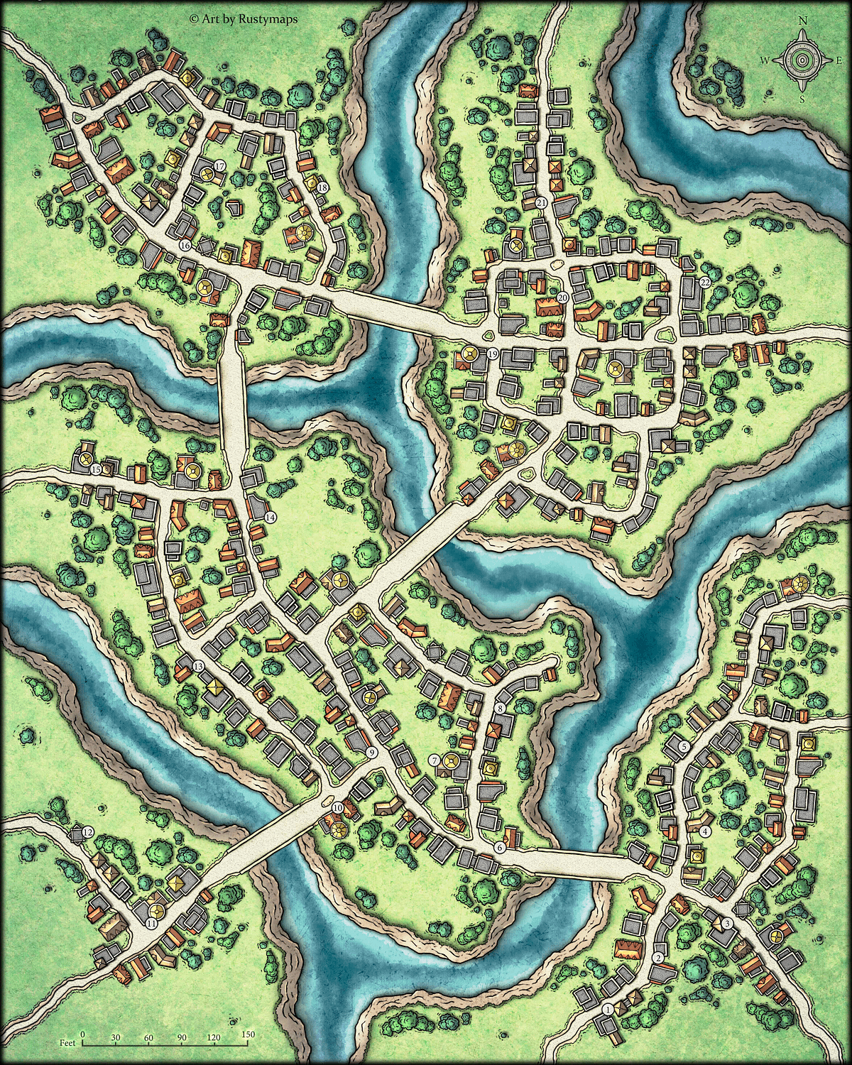 Riverrun Village | Rustymaps