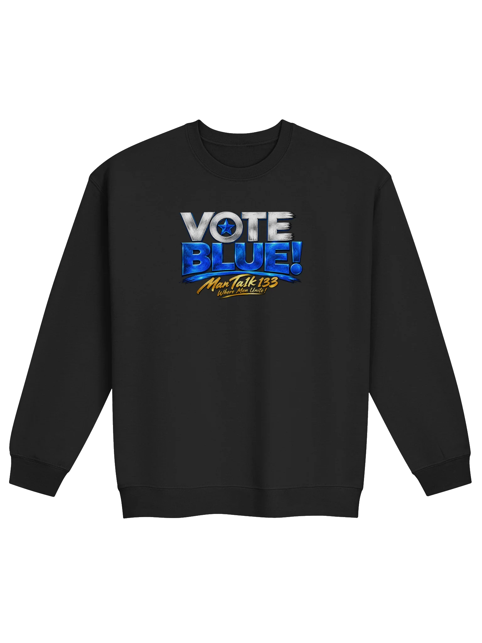 VOTE BLUE! Sweatshirt — Bold Convictions. Unapologetic Style! product image (11)