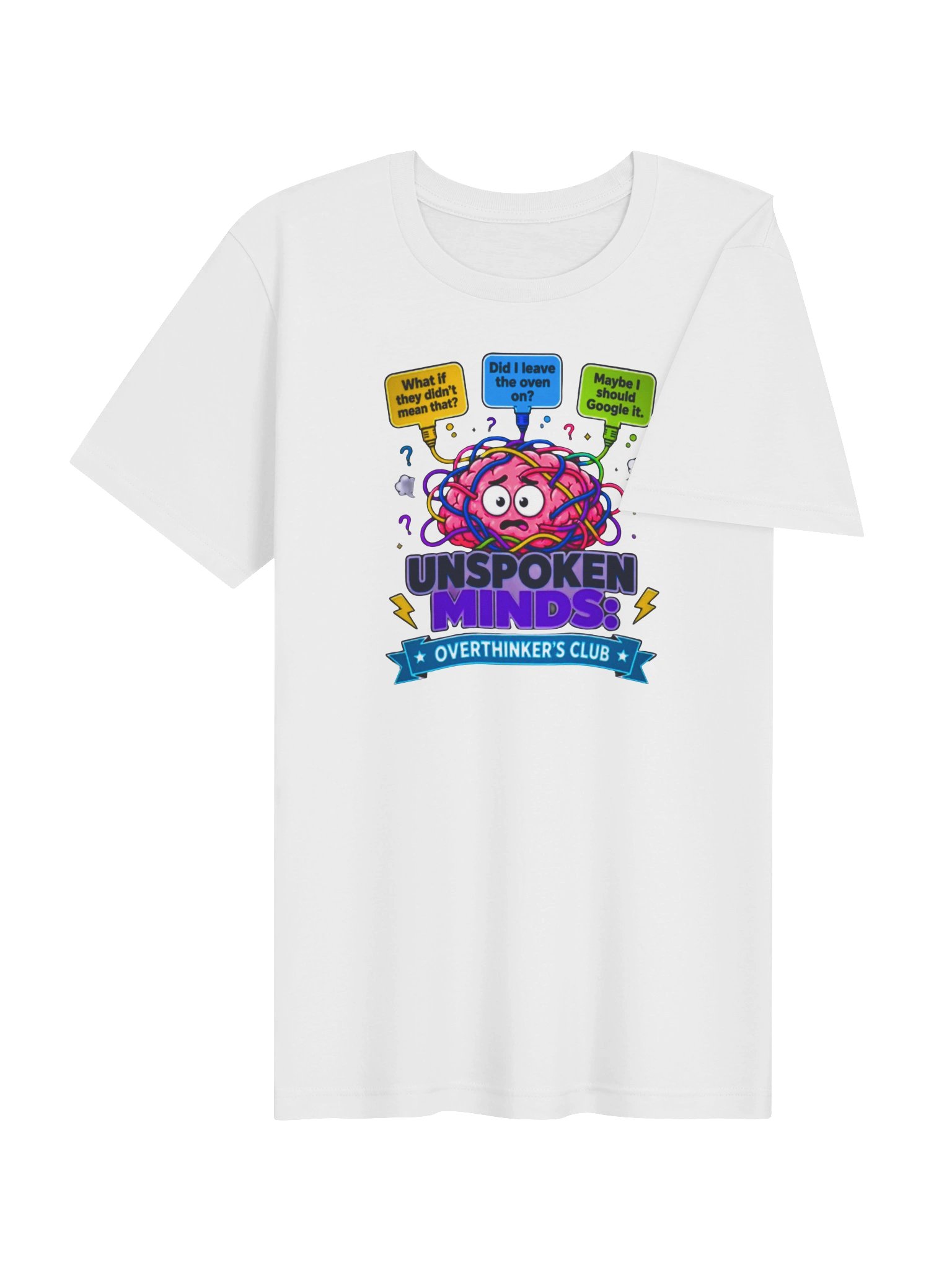 UnspokenMinds: Chaotic Brain Tee product image (4)