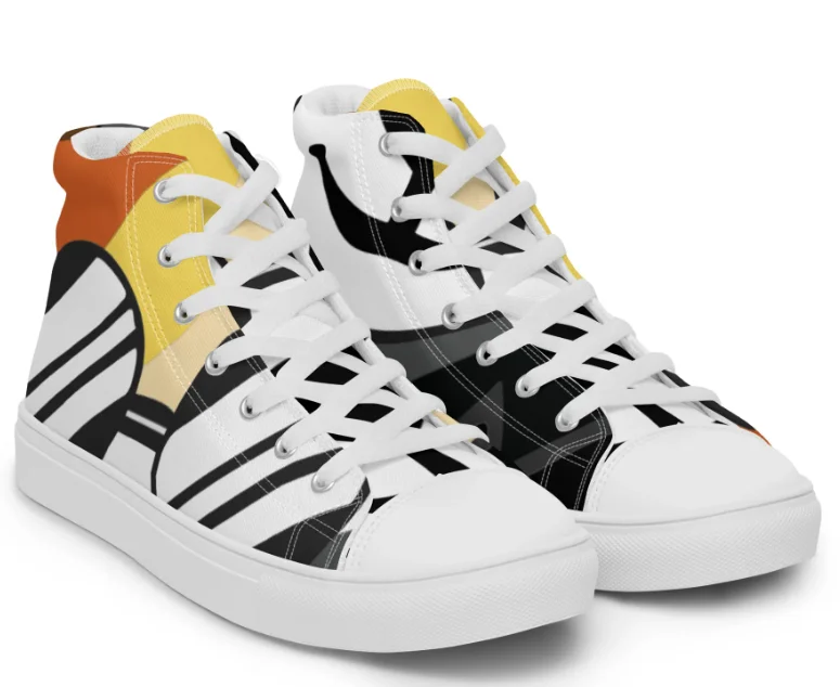 Bear Necessities Men’s high top canvas shoes product image (10)