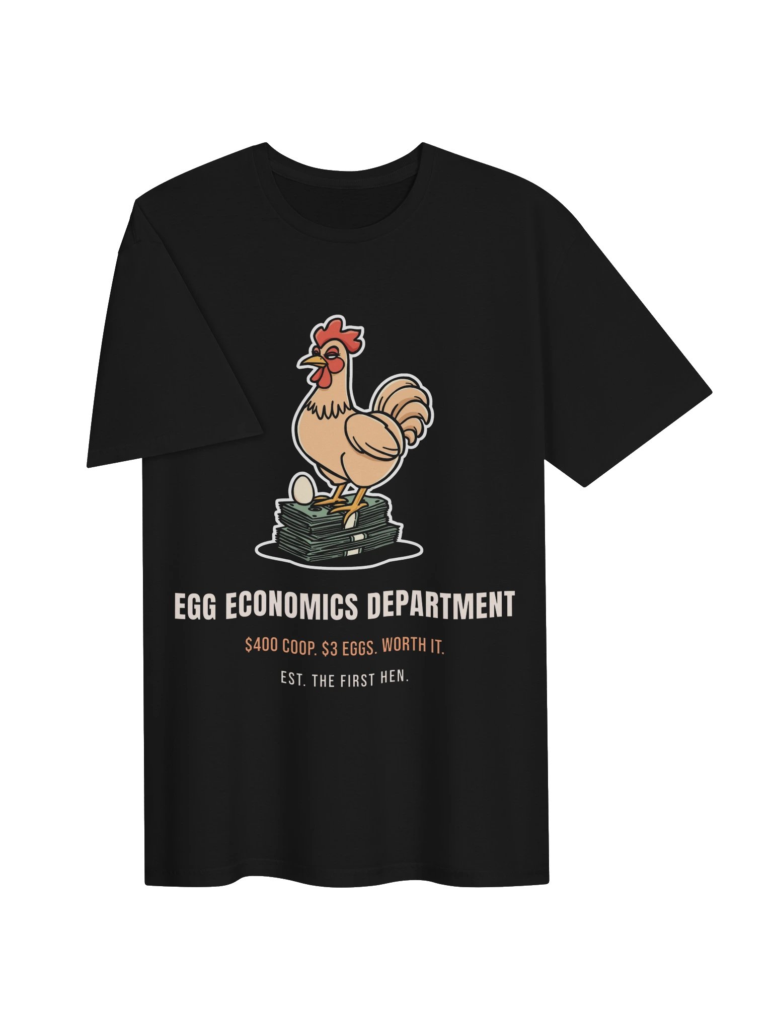 Funny Chicken Shirt for Women – Egg Economics Department product image (3)
