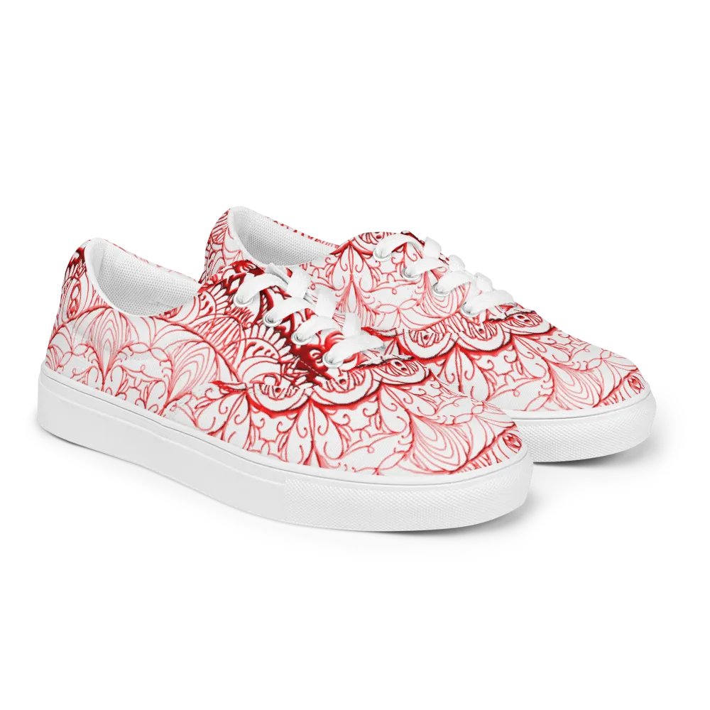 Mandala Harmony Women's Canvas Shoes product image (6)
