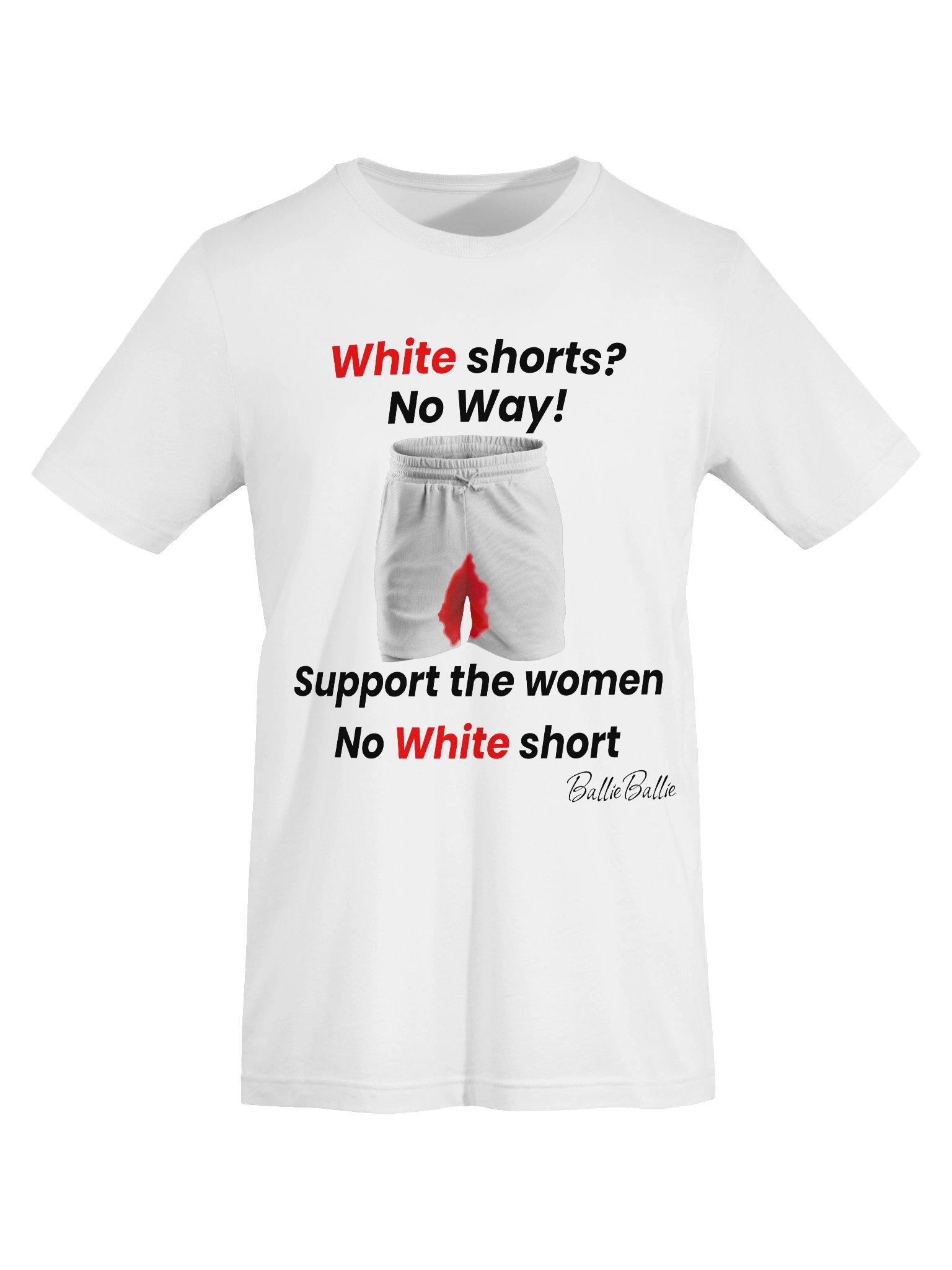 White short? No Way! Support the women No white short product image (7)