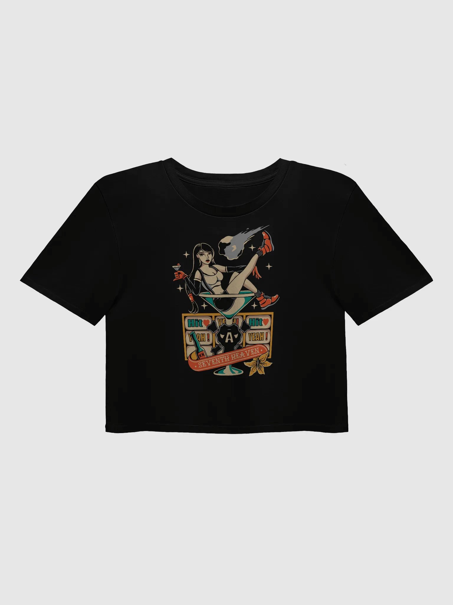 Limit Break Libations Crop Top product image (1)