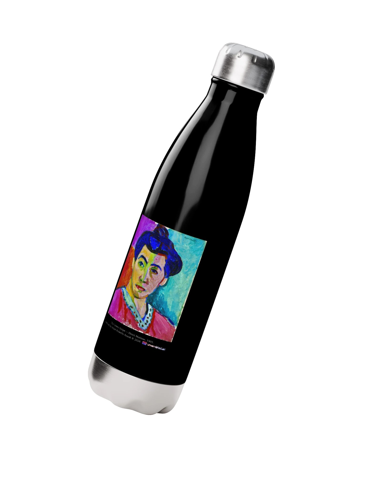 The Green Stripe — Water Bottle product image (2)