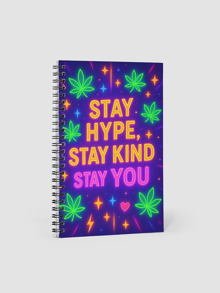Neon Hype Spiral Notebook product image (1)