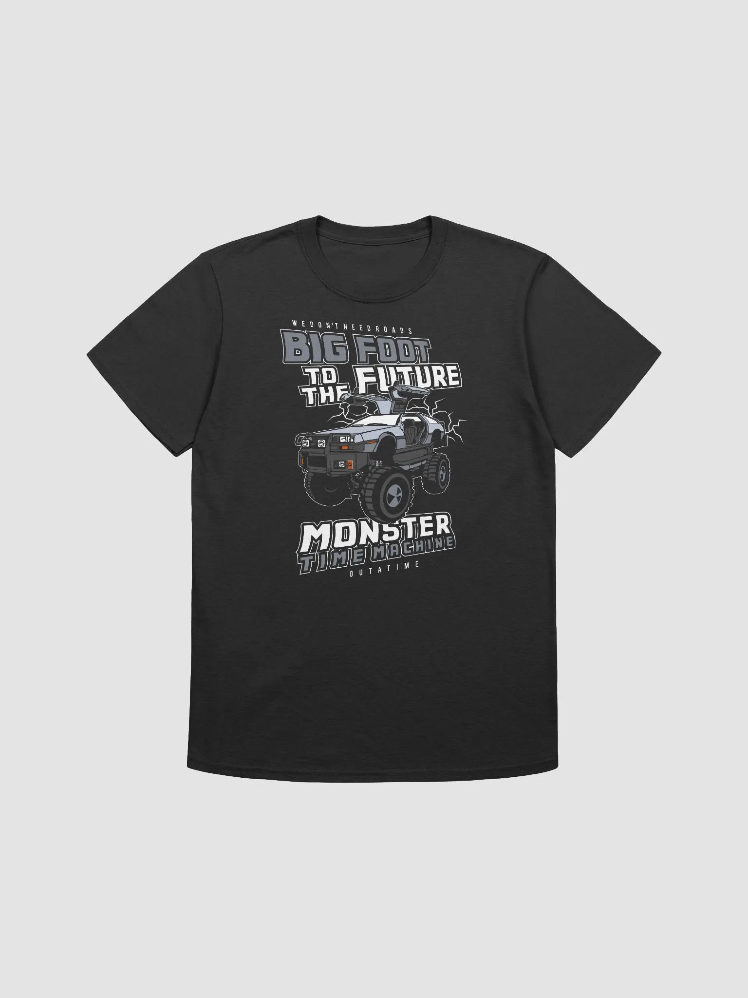 Big Foot Monster Time Machine T-Shirt product image (4)