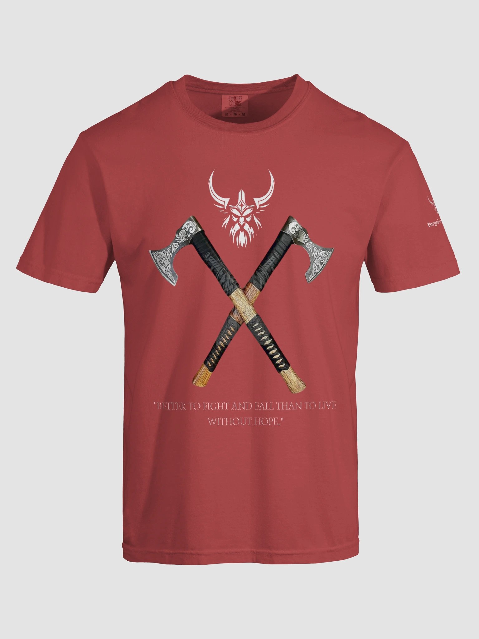 Viking Battle Axe T-Shirt - Embrace the Warrior Spirit product image (98)