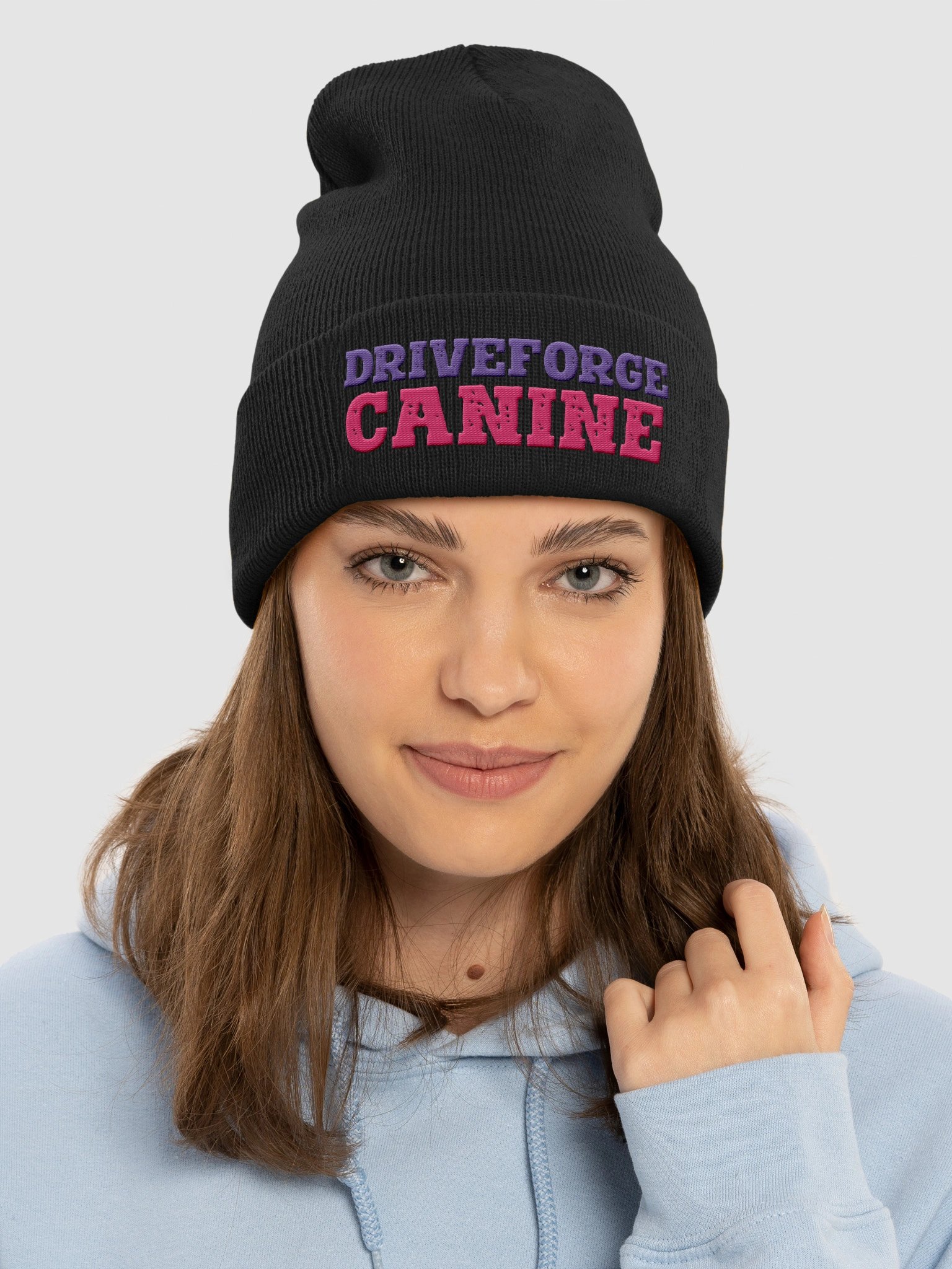 DriveForge Canine Pink Logo Cuffed Toque product image (3)