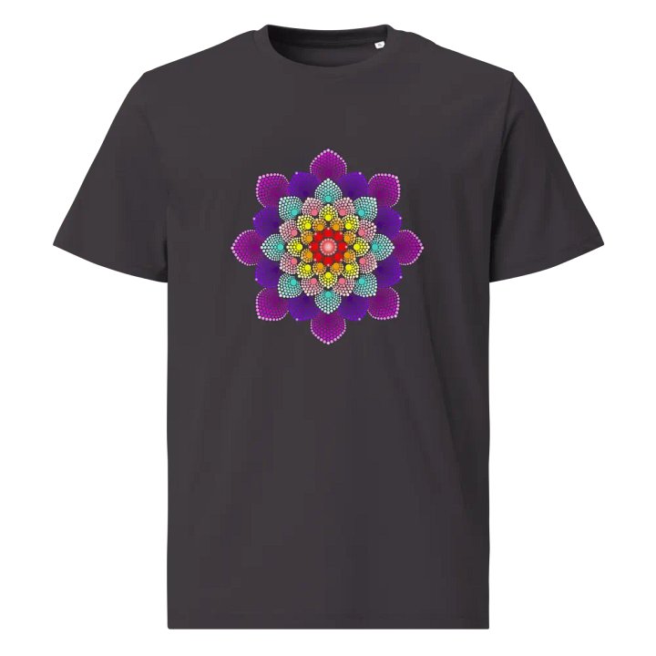 Colorful Dot Mandala Organic T-Shirt product image (9)