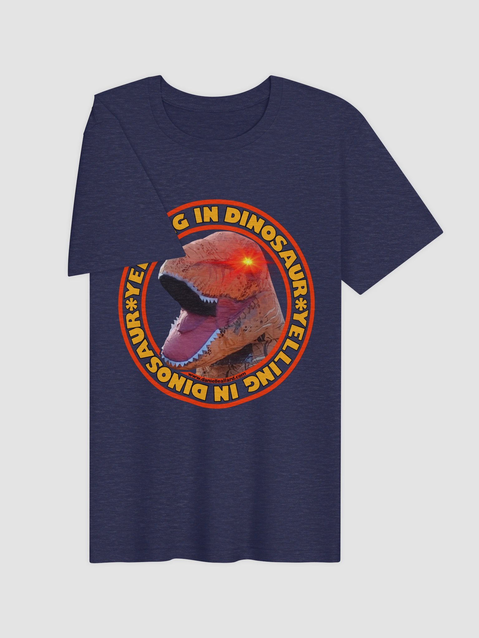 Yelling In Dinosaur Coloured T-Shirt product image (43)