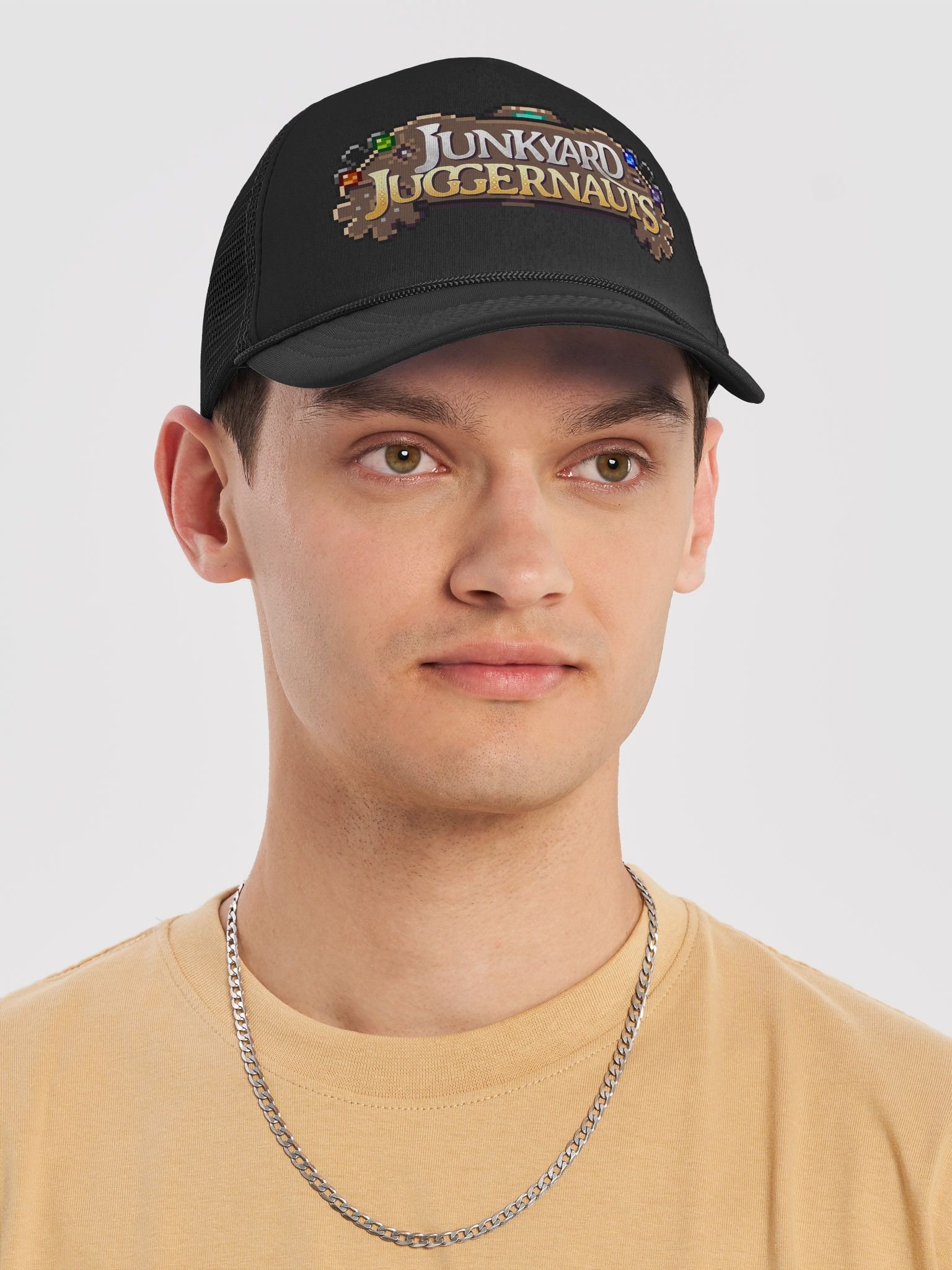 JUNKYARD JUGGERNAUTS Logo Trucker Cap product image (5)