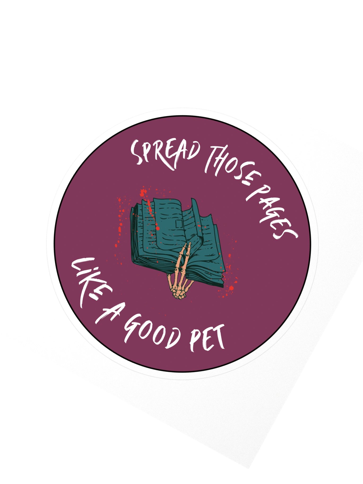 Spread Those Pages Sticker product image (2)