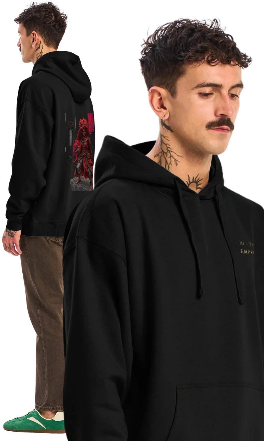 III - THE EMPRESS Organic Hoodie product image (4)