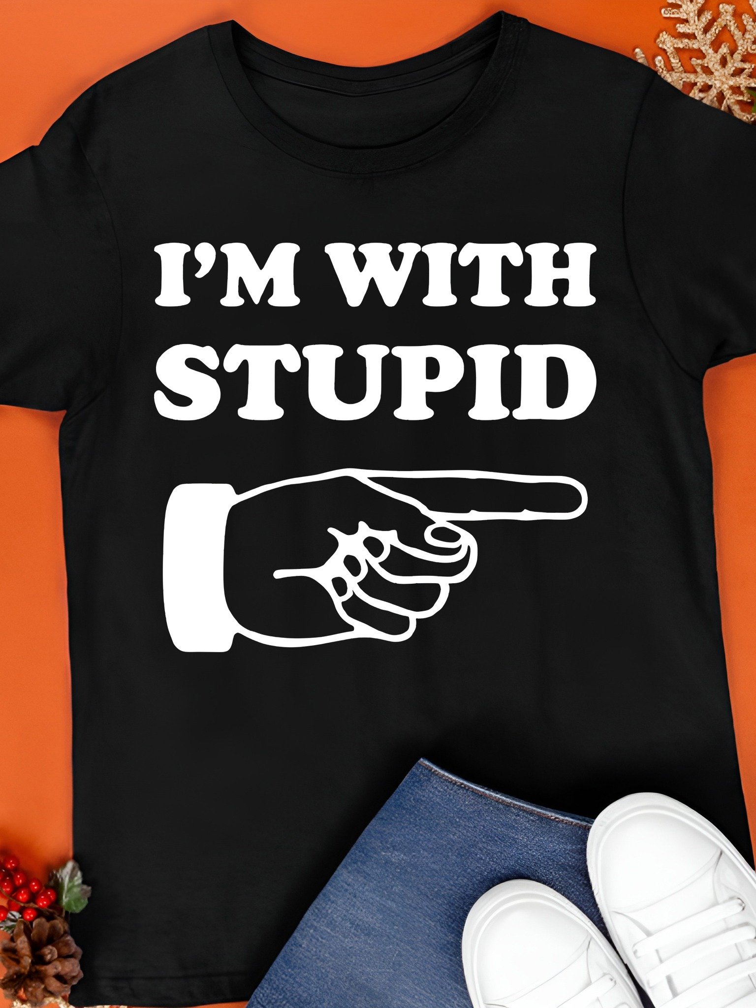 I'm With Stupid Shirt product image (1)