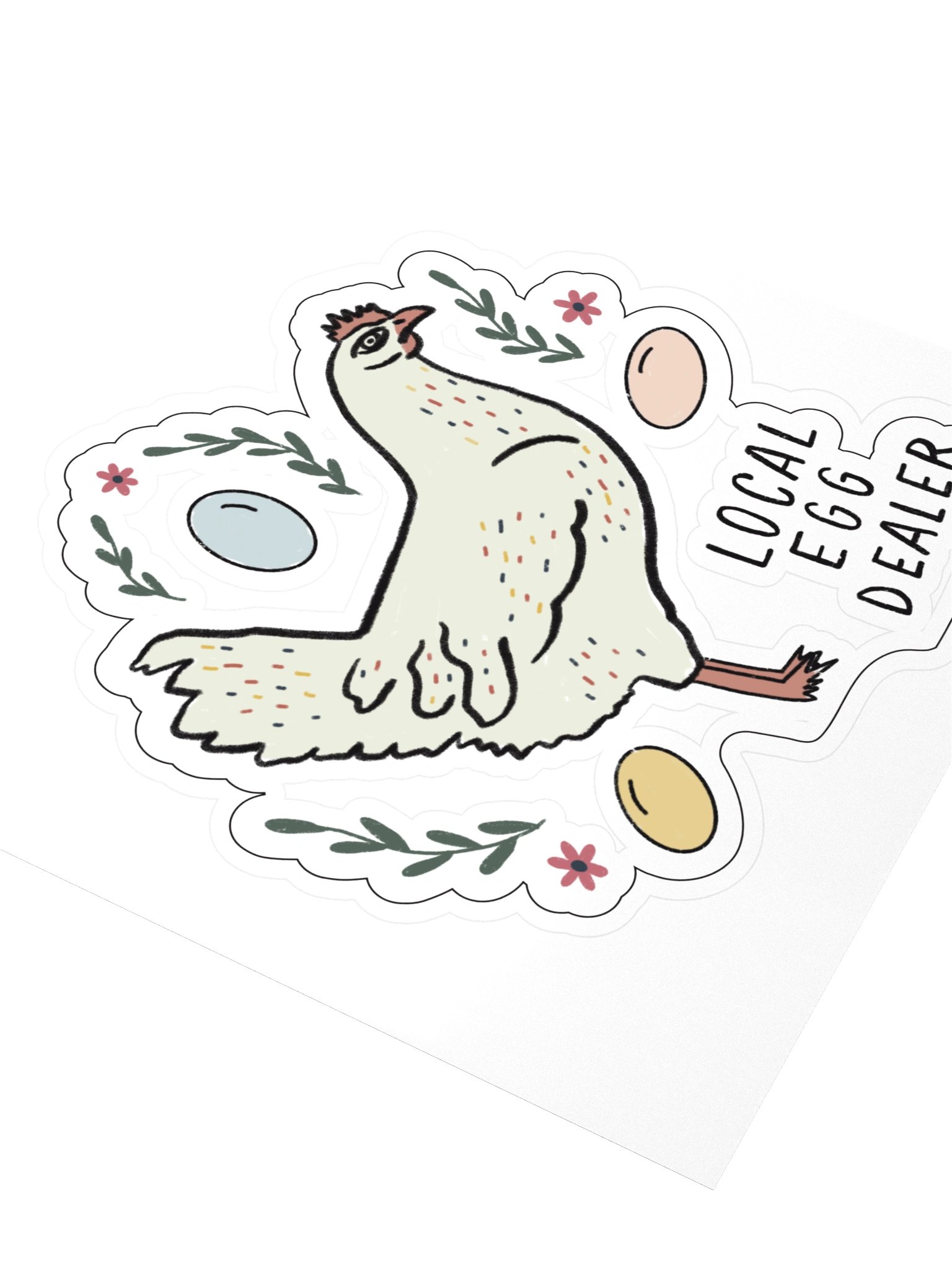 Local Egg Dealer Sticker product image (3)