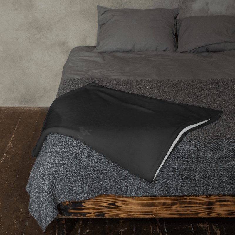 Absolut Idiocy Throw Blanket - F✨ck Generative AI (Dark) product image (3)