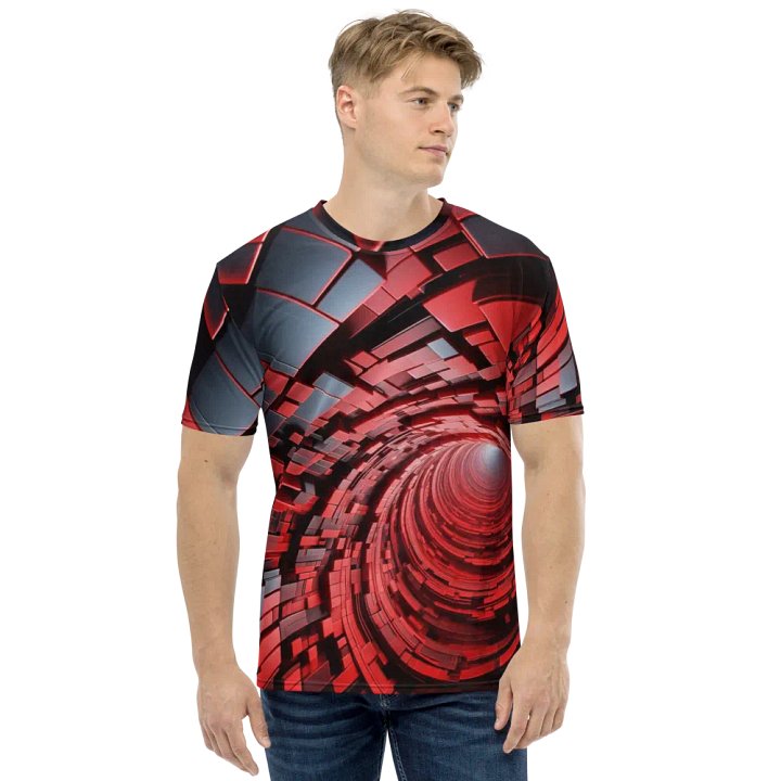 Vortex Red All-Over Print Tee product image (1)