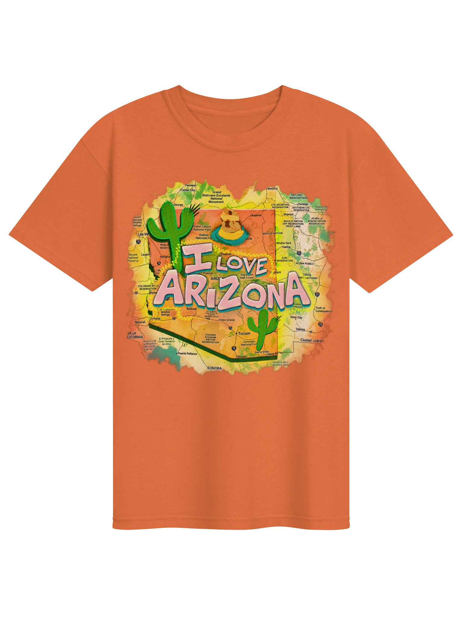 I Love Arizona™ Tee – Canyon Orange product image (1)