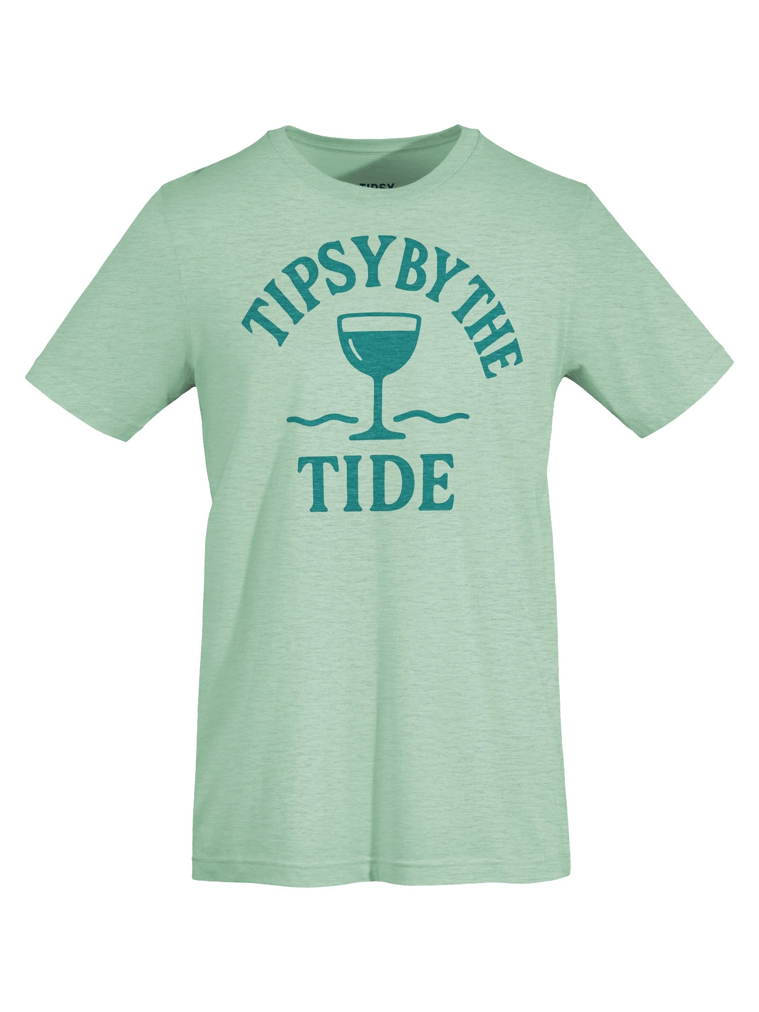 Tipsy by the Tide Wine Glass T-Shirt product image (25)