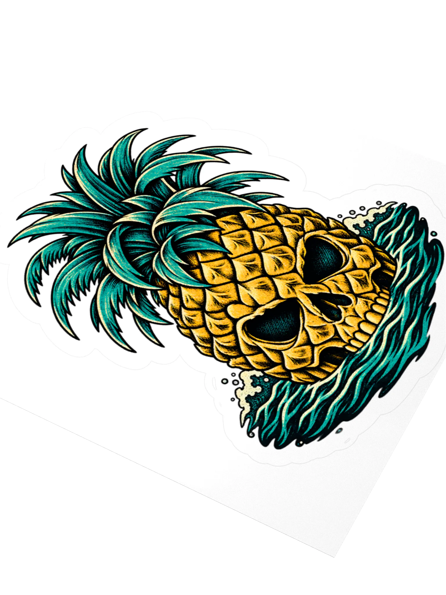 The Castaway Pineapple Sticker product image (7)