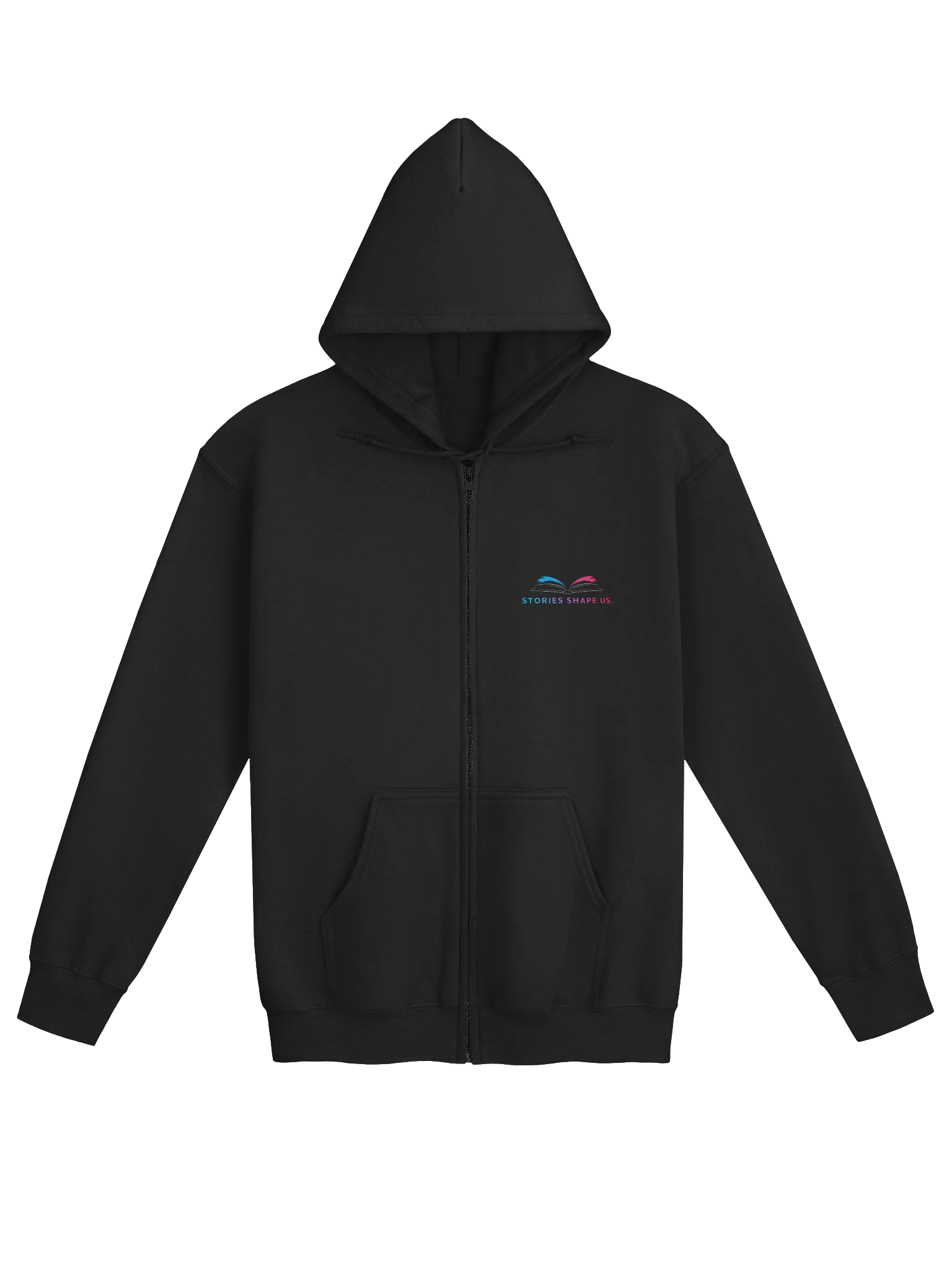 Stories Shape Us | We Shape What Comes Next Zip Hoodie product image (1)