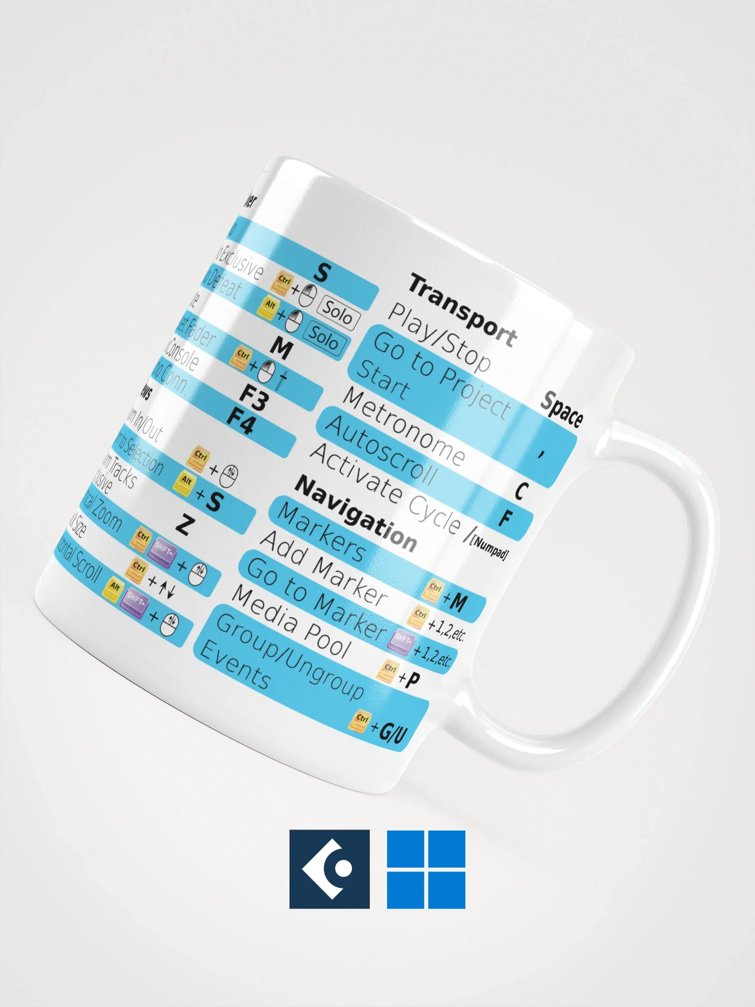 ShortCUP (keyboard shortcuts compatible with Cubase) Windows product image (1)