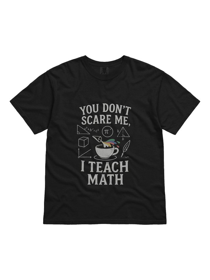 Math Teacher's Comfort Tee product image (1)