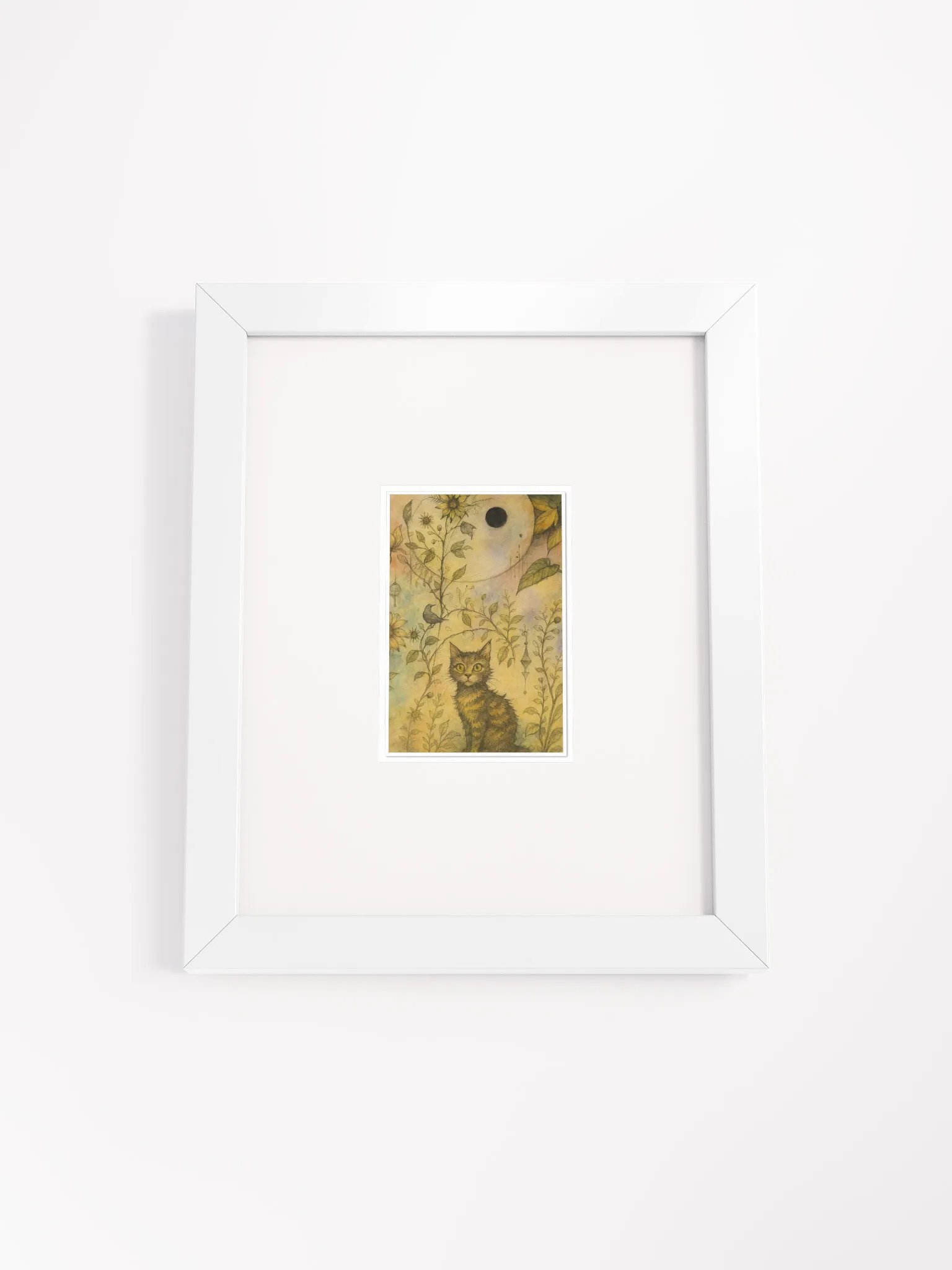 The Secret Garden Sketchbook Artprint Framed product image (1)