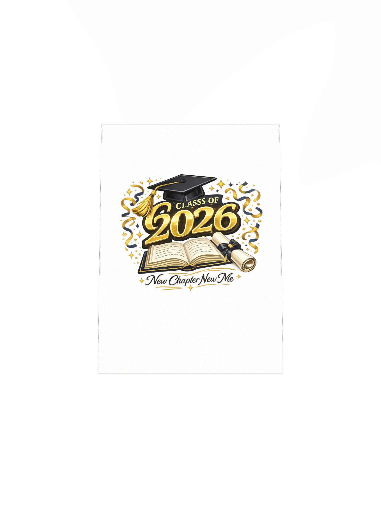 Class of 2026 New Chapter New Me - Matte Poster product image (4)
