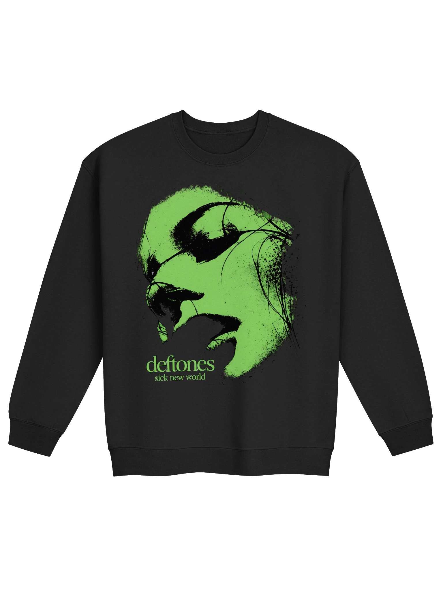 Deftones Sick Green Face Sweater product image (1)