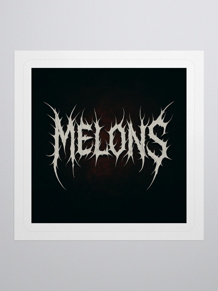 MELONS Metal Sticker product image (3)
